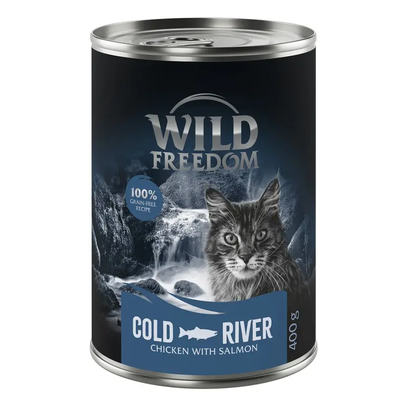 Wild Freedom Adult 6 X 400G - Cold River - Pollock & Chicken
