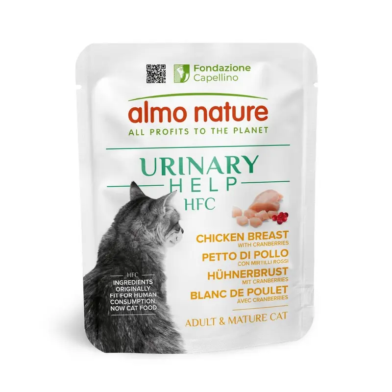 Almo Nature Hfc Urinary Help 6 X 50G - Chicken Breast With Cranberries