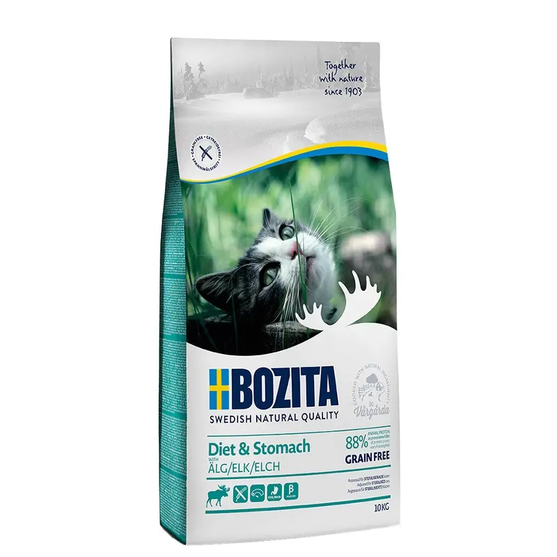 Bozita Grain Free Diet & Stomach - Elk - 10Kg