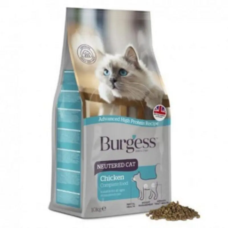 Burgess Neutered Cat Complete 10Kg