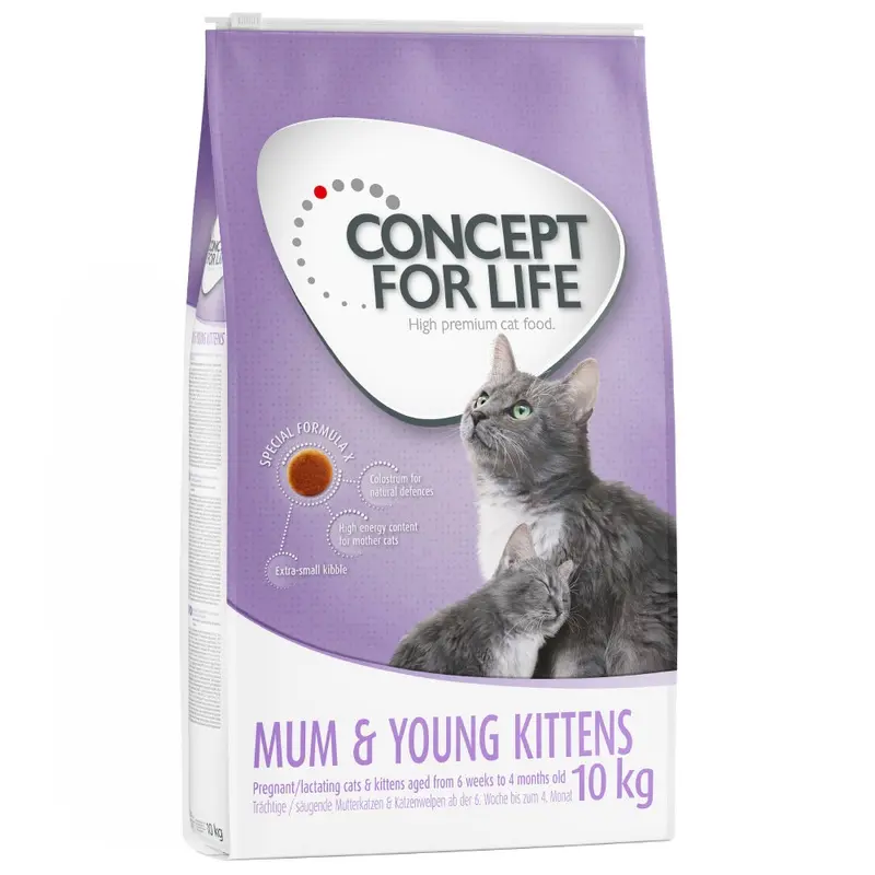 Concept For Life Mum & Young Kittens - 10Kg