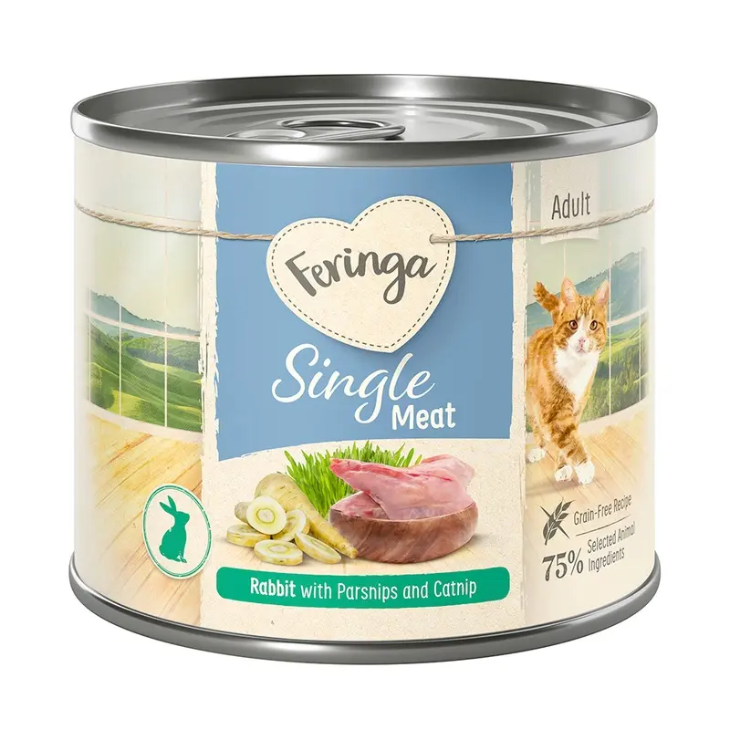 Feringa Single Meat Menu 6 X 200G - Rabbit With Parsnips & Catnip