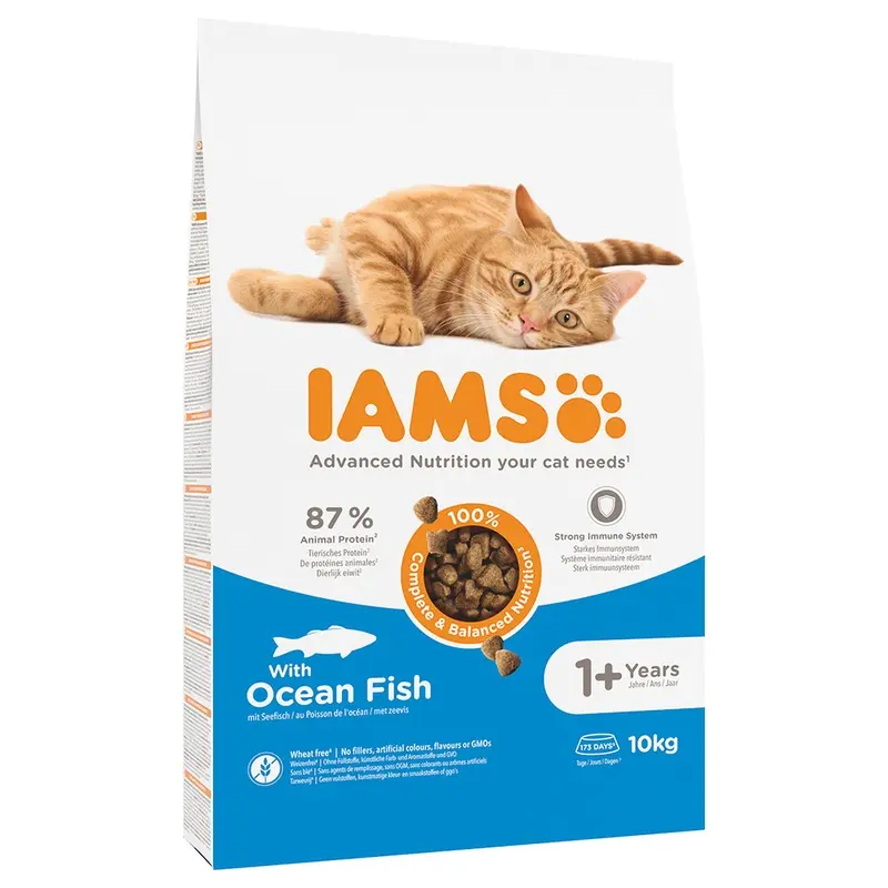 Iams Advanced Nutrition Adult Cat With Ocean Fish - 10Kg