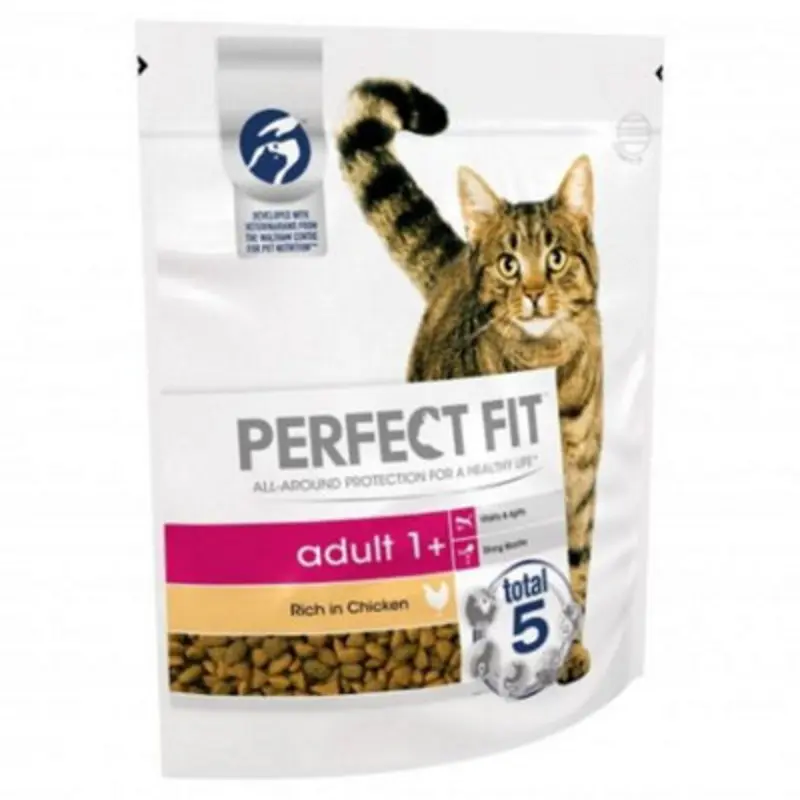 Perfect Fit Advanced Nutrition Adult Dry Cat Food Chicken (Pack Of 4) 750G