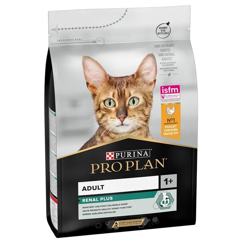 Pro Plan Purina Adult Renal Plus - Rich In Chicken - 3Kg