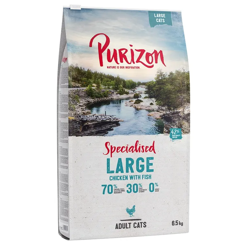 Purizon Large Adult Grain-Free Chicken & Fish - 6.5Kg