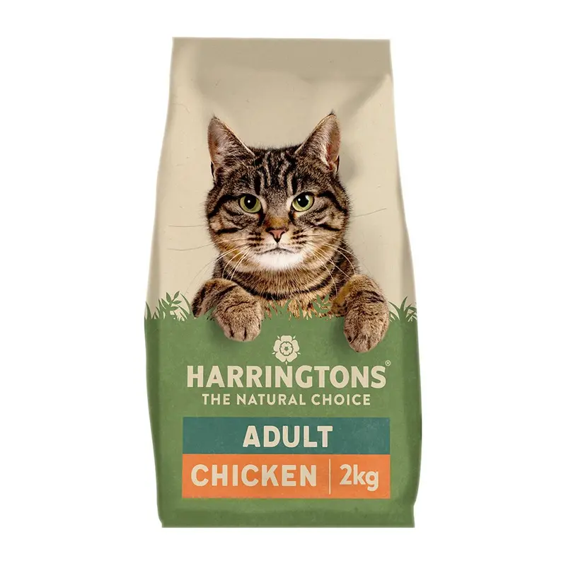 Harringtons Adult Cat Food With Chicken (Pack Of 2) 2Kg