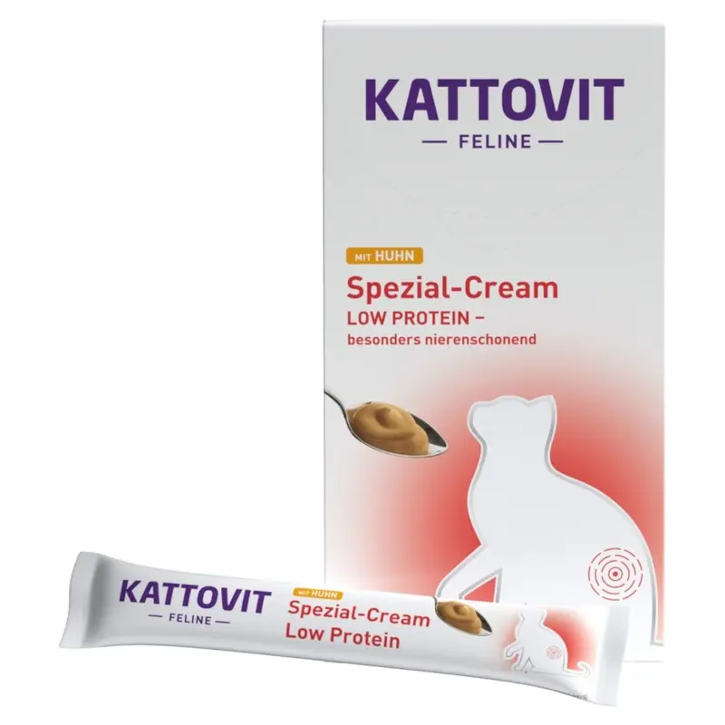 Kattovit Kattovit Special Cream Low Protein - Chicken (6 X 15G)