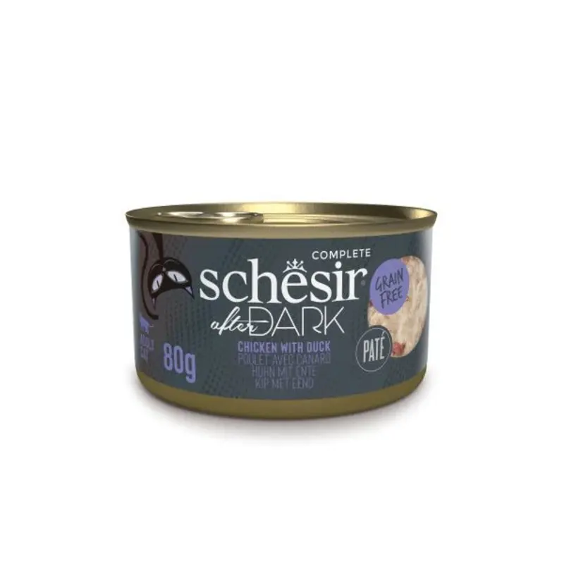 Schesir Dark After - Chicken With Duck Pate | : 80G