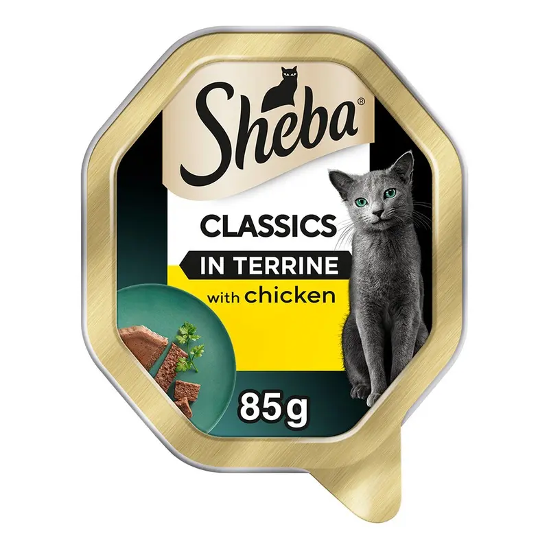 Sheba Classics Cat Tray Chicken In Terrine 85G
