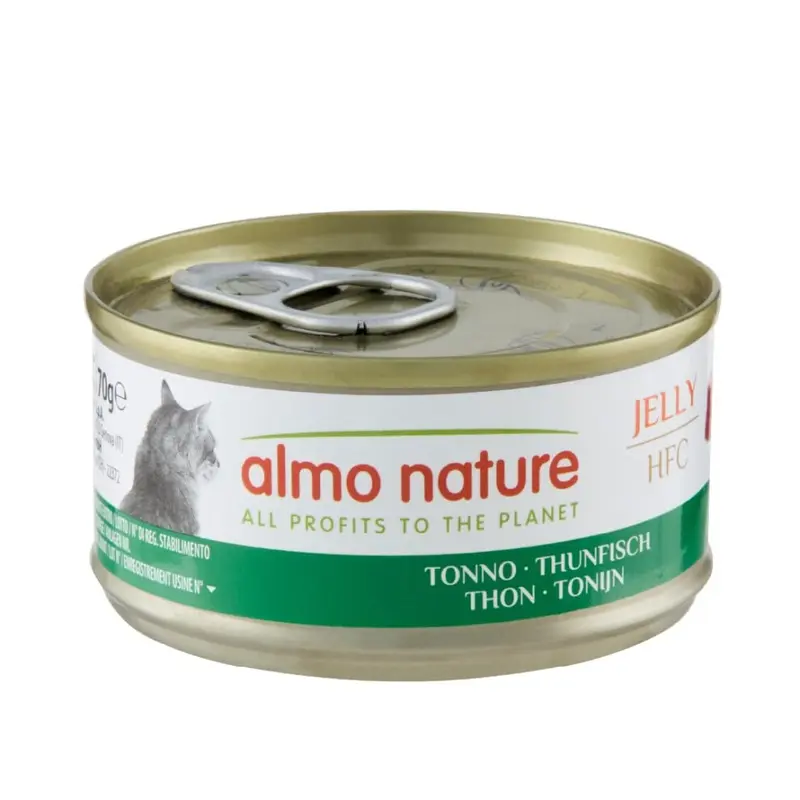 Almo Nature Other Hfc Jelly Wet Cat Tin - Tuna, Clear 70G