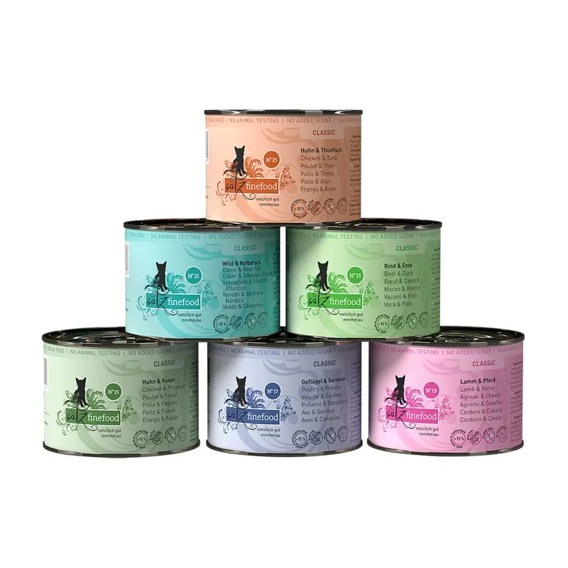 Catz Finefood Mixed Trial Pack Cans 6 X 200G - Mixed Trial Pack I
