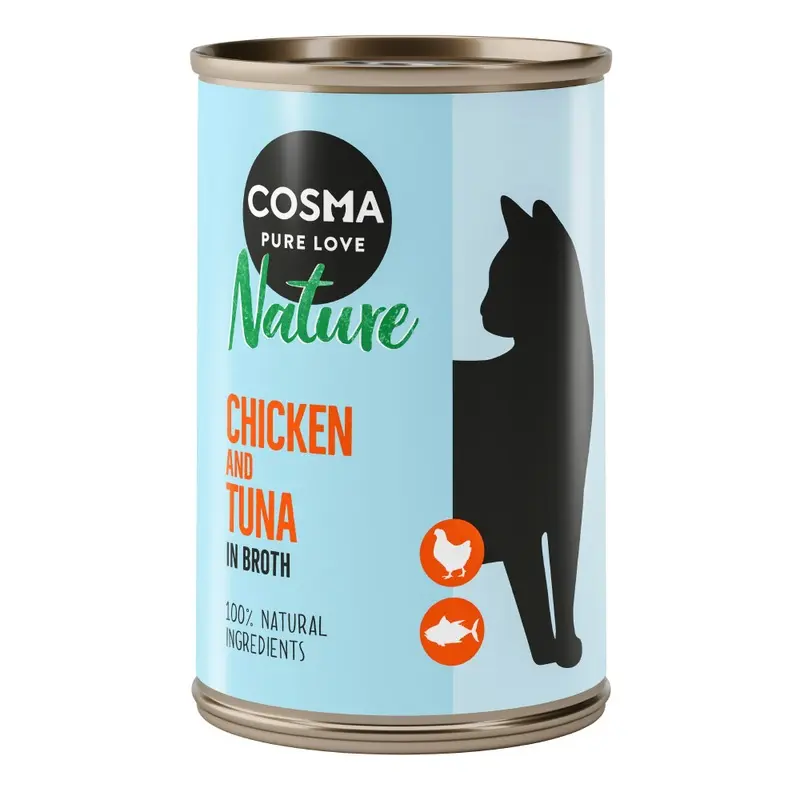 Cosma Nature 6 X 140G - Chicken & Tuna