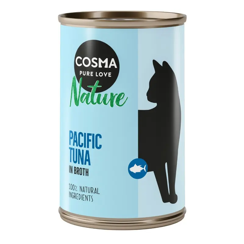 Cosma Nature 6 X 140G - Pacific Tuna