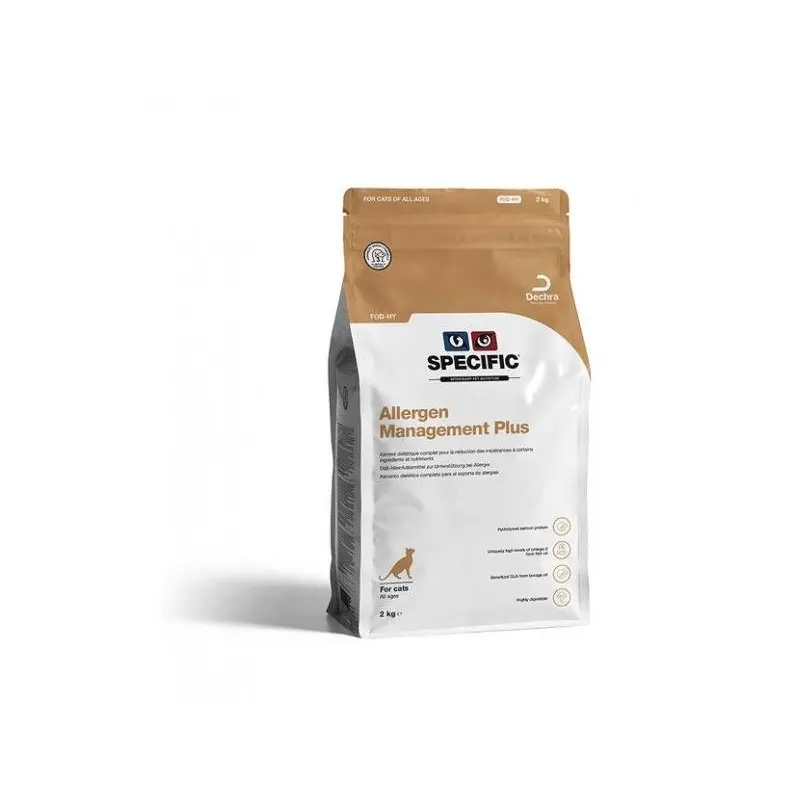 Specific (Dechra) Fod-Hy Allergy Management Plus Cat Food - Salmon 2Kg
