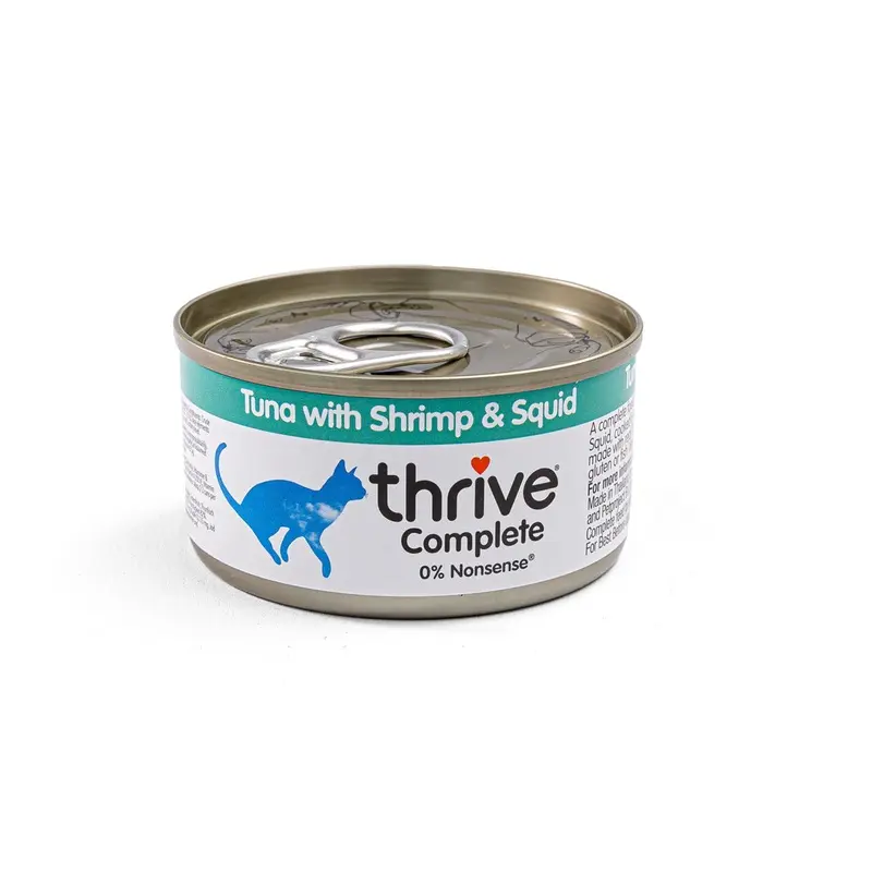 Thrive Tuna With Shrimp And Squid Complete Wet Cat Food Size 12