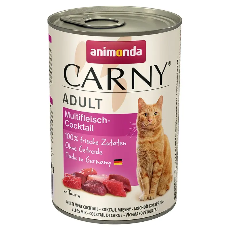 Animonda Carny Adult 6 X 400G - Meat Saucer