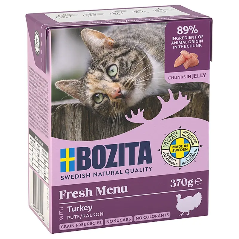 Bozita Tetra Chunks In Jelly 6 X 370G - Turkey