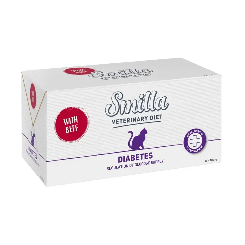 Smilla Veterinary Diet Diabetes - 8 X 100G