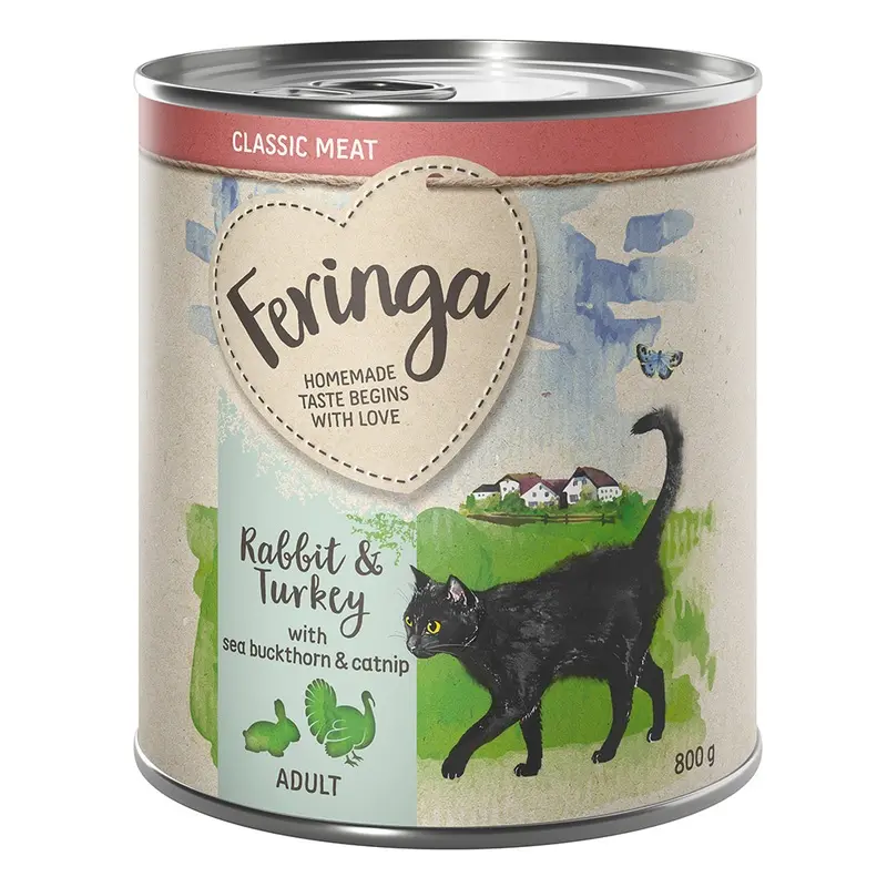 Feringa Classic Meat Menu 6 X 800G - Rabbit & Turkey