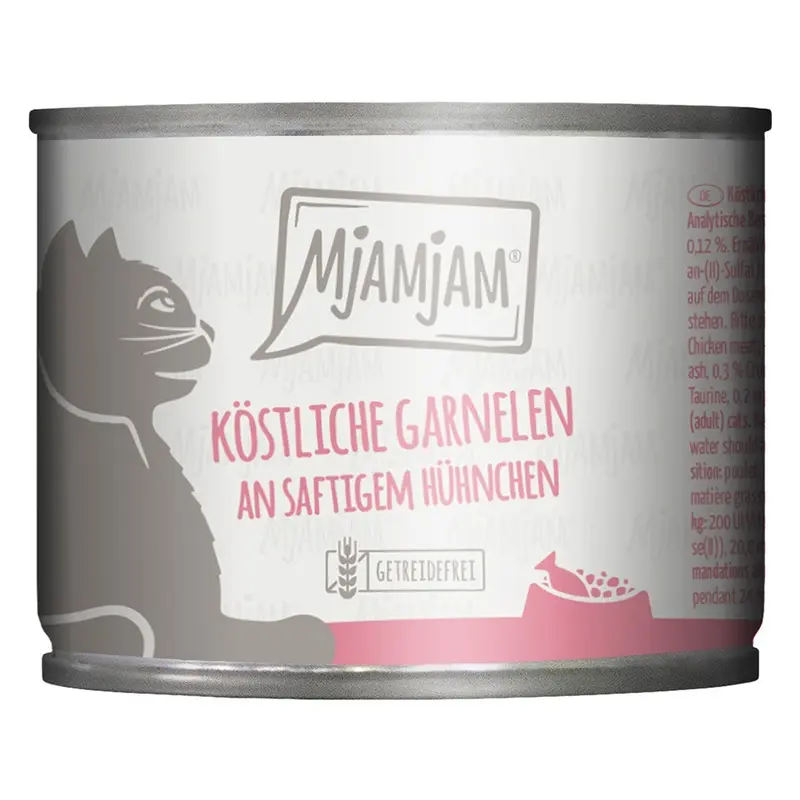 Mjamjam 6 X 200G - Delicious Prawns With Juicy Chicken
