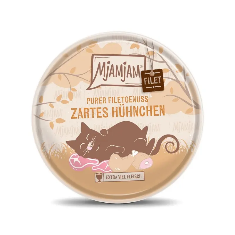 Mjamjam Salmon Pure Fillet Pleasure - Tender Chicken | : 80G