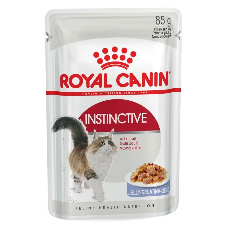 Royal Canin Royal Canin Instinctive Adult In Jelly Wet Cat Food - X 85G Size 12