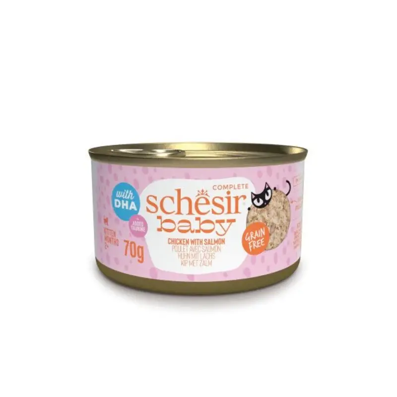 Schesir Salmon Baby - Chicken With For Kittens | : 70G