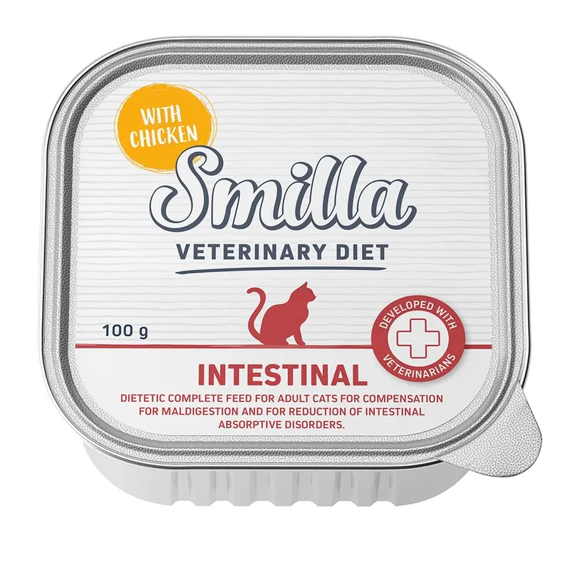 Smilla Veterinary Diet Intestinal - 8 X 100G