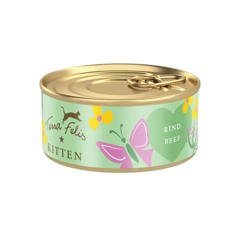 Terra Felis Grain Kitten Mono Beef | : 18*70G Size 6