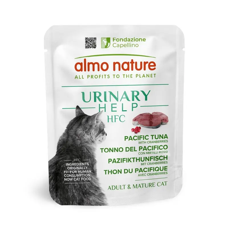 Almo Nature Hfc Urinary Help 6 X 50G - Pacific Tuna With Cranberries