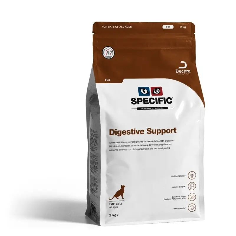 Dechra (2Kg) Specific Fid Digestive Support Dry Cat Food 2Kg