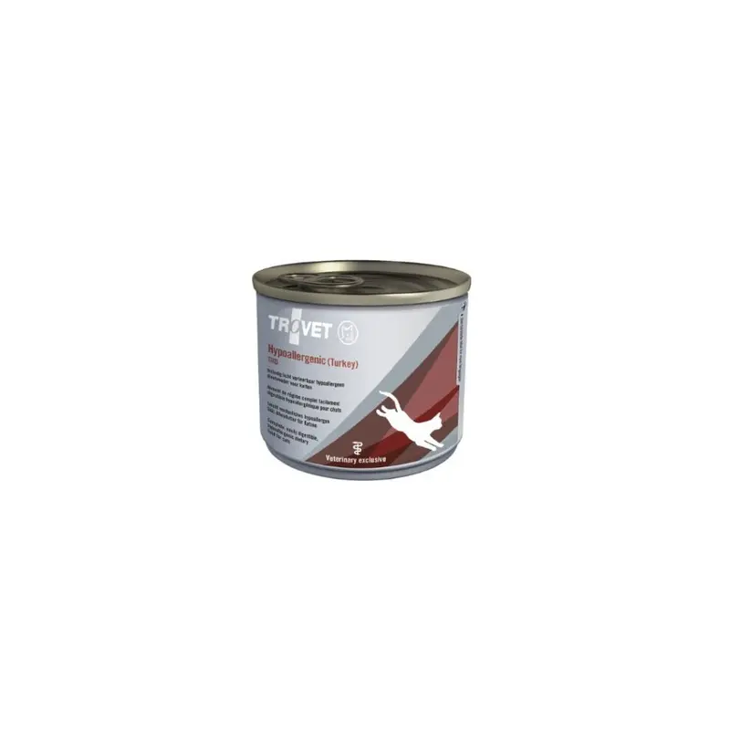 New Trovet Feline Hypoallergenic Turkey Cans (Trd) 6X Pack 200G