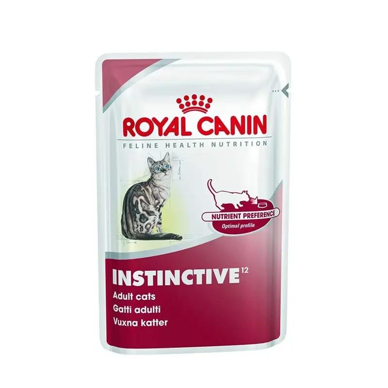 Royal Canin Instinctive In Gravy Cat Food (12 X 85G) Size 12