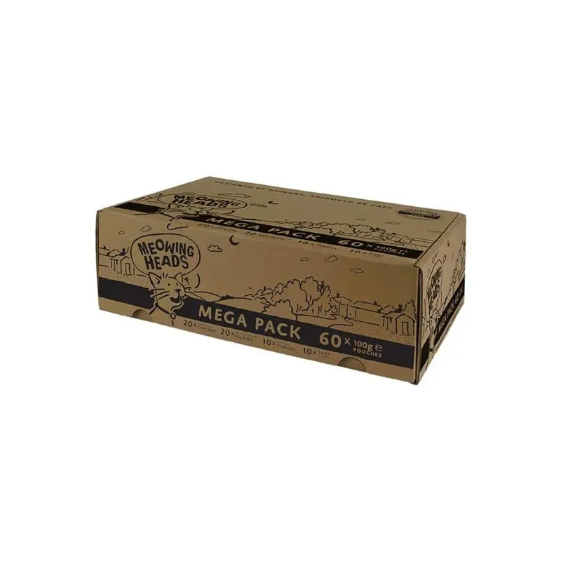 Meowing Heads Grain (Bulk Multipack) Wet Cat Food