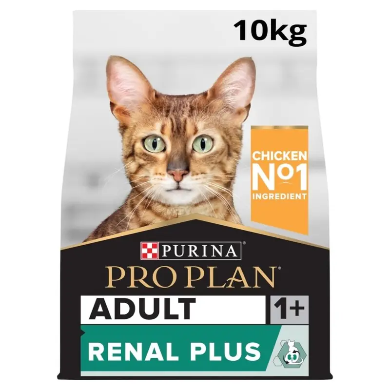 Pro Plan Pro Plan? Adult 1+ Renal Plus Rich In Chicken Dry Cat Food 10Kg