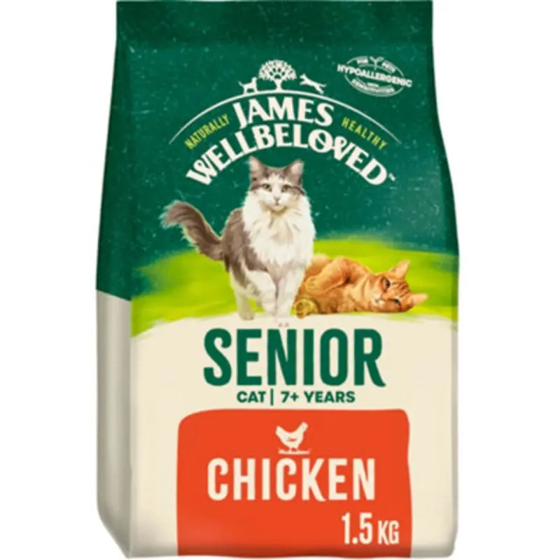 James Wellbeloved Cat Senior Chicken 1.5Kg