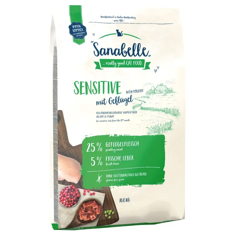 Sanabelle Sensitive With Poultry - 10Kg