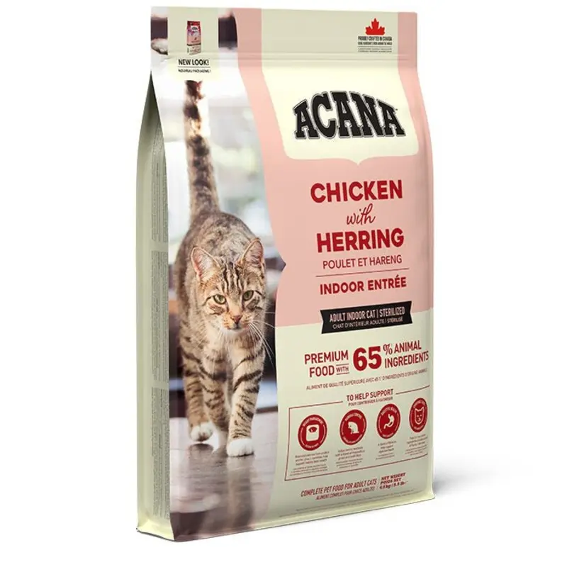 Acana Green/Red Cat Indoor Entree Cat | : 4.5Kg