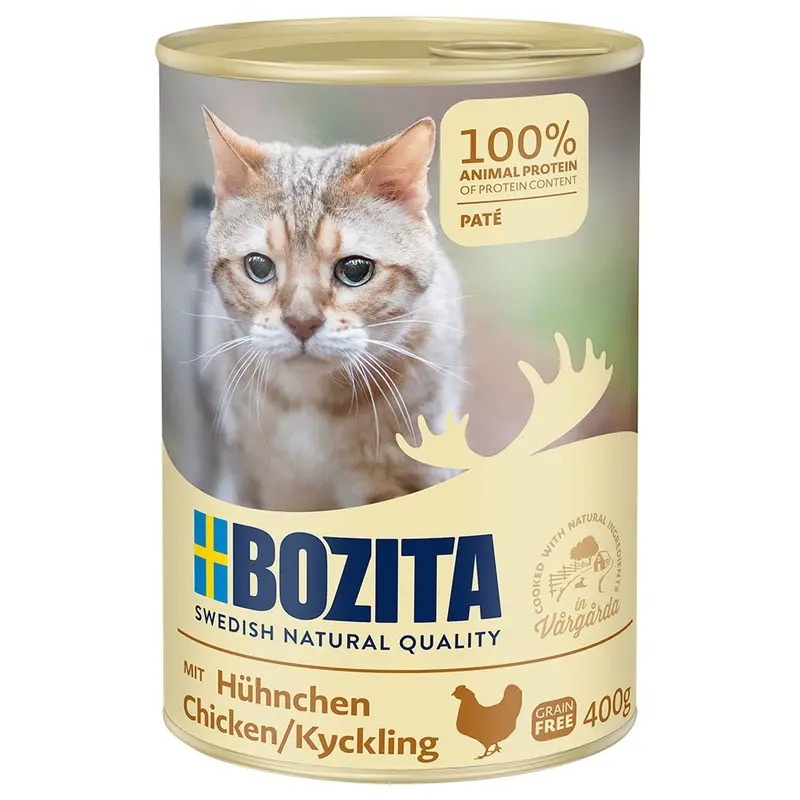 Bozita Canned Food 6 X 400G - Salmon Pt