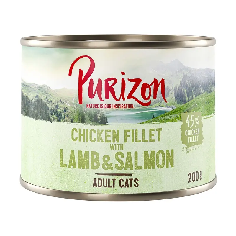 Purizon Adult 6 X 200G - Chicken Fillet With Lamb & Salmon