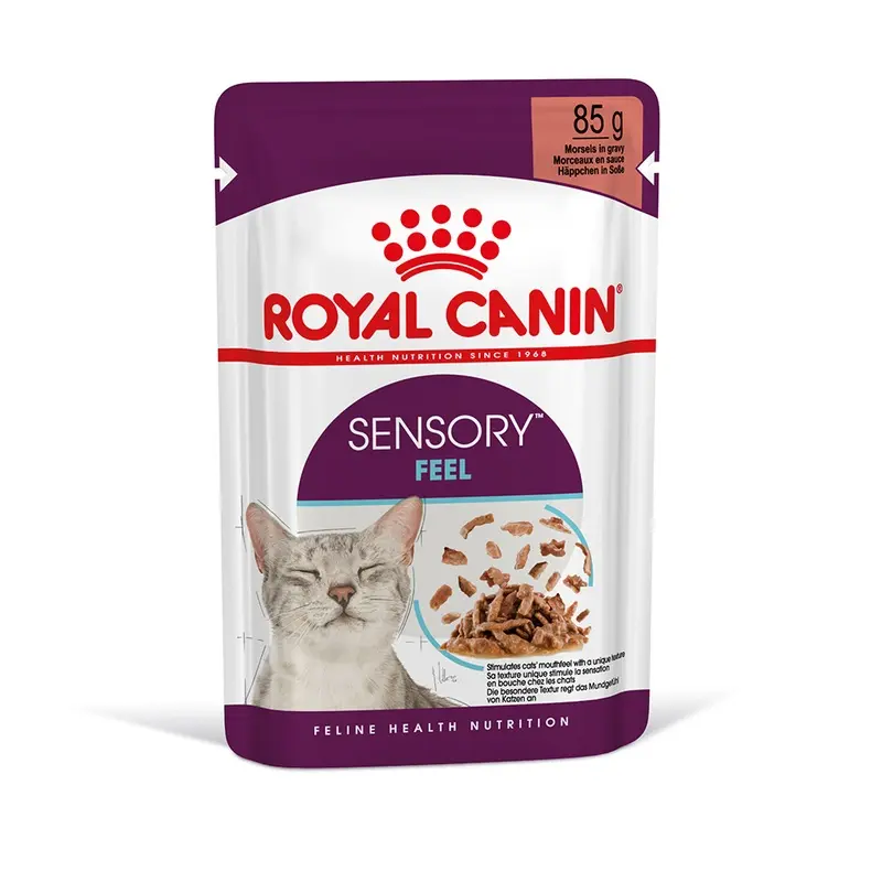 Royal Canin Sensory Feel In Gravy - 12 X 85G