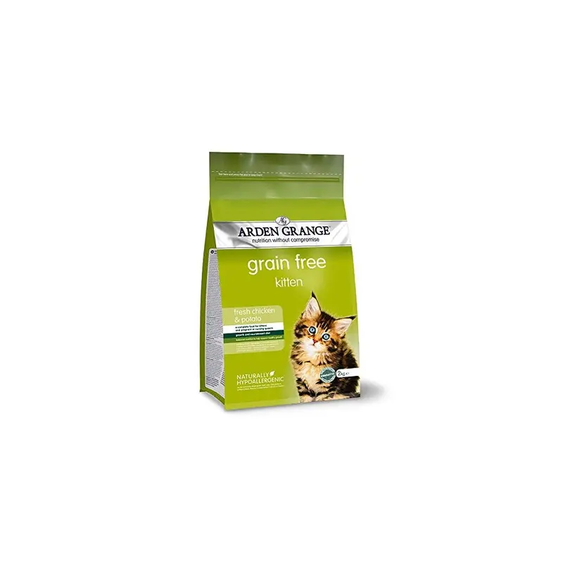 Arden Grange Kitten Food, Chicken, 2 Kg 2Kg