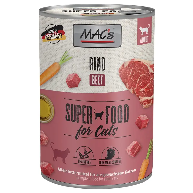 Macs Cat 6 X 400G - Beef