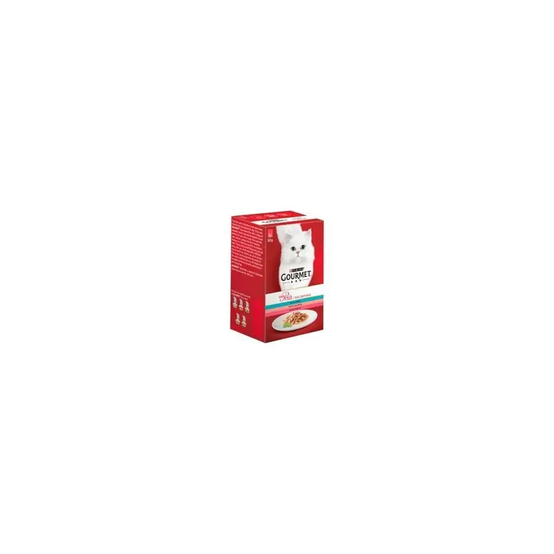 New Gourmet Mon Petit Fish 6Pack - 50G - 74772 Size 6