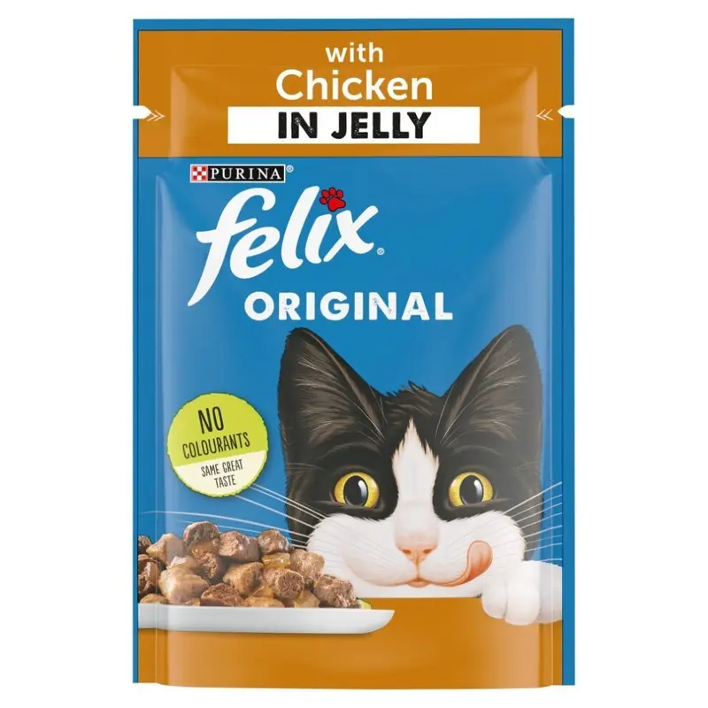 New Felix Original With Chicken In Jelly (Pack Of 20) 100G