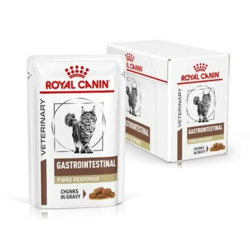Royal Canin Royal Canin Gastrointestinal Fibre Response Wet Cat Food - X 85G Size 12