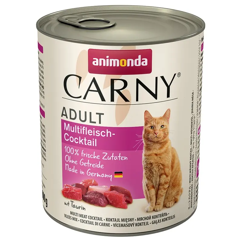 Animonda Carny Adult 6 X 800G - Meat Saucer