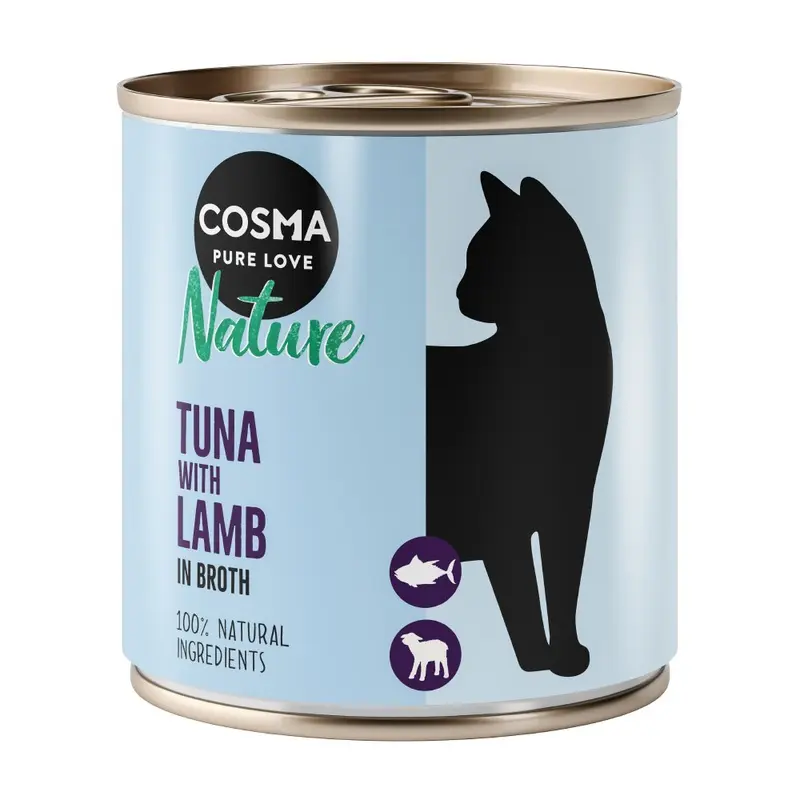 Cosma Nature 6 X 280G - Tuna With Lamb