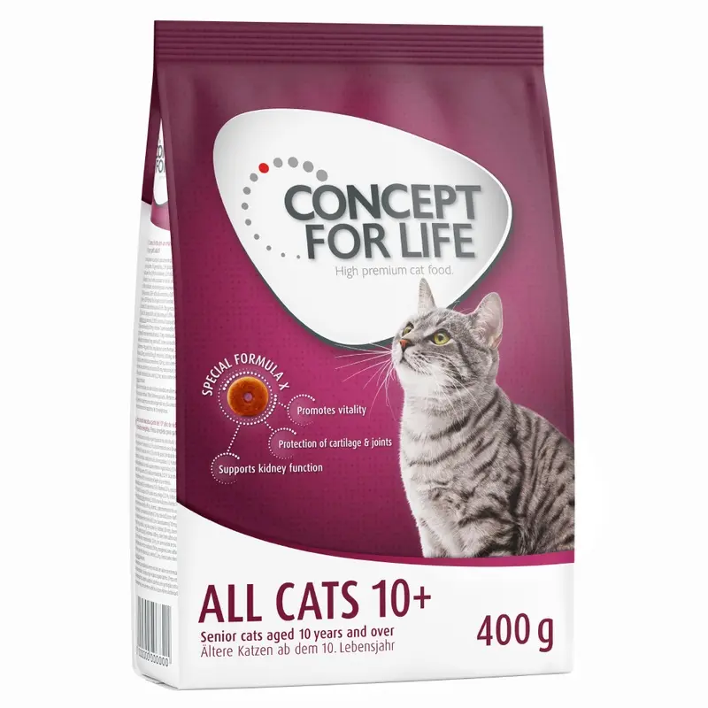 Concept For Life 400G Dry Cat Food - 10% Off! * - All Cats 10+ (400G)